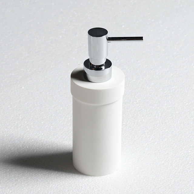 ATHENS - Round Soap Dispenser-INFINITE-訂造洗手盆,浴室翻新, small size bathtubs, custom-made bathtub HK,freestanding bathtub Hong Kong, 獨立式 浴缸 香港, premium bathtub brands HK, Where to buy bathtubs in Hong Kong, best custom bathroom furniture HK, Infinite Bath, Infinite浴缸, Cloakroom,Vanities, Mirrors,Bathroom Furniture, 浴室裝修,浴室 櫃 訂造