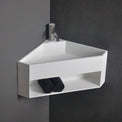 Petrini WM 50 w/Shelf-WALL MOUNT WASHBASINS-訂造一體無縫洗手盆,Tailor made Washbasins,waterbasin hk, 浴室物料,浴室裝修,訂造洗手盆,浴室翻新,Bathroomware ,Bespoke bathroom,浴室配件,訂造浴室潔具,訂造浴室傢俬,香港 浴室設計 公司,best custom bathroom furniture HK, Infinite Bath