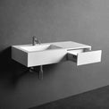 Vesta WM 90L w/Drawer-WALL MOUNT WASHBASINS-訂造一體無縫洗手盆,Tailor made Washbasins,waterbasin hk, 浴室物料,浴室裝修,訂造洗手盆,浴室翻新,Bathroomware ,Bespoke bathroom,浴室配件,訂造浴室潔具,訂造浴室傢俬,香港 浴室設計 公司,best custom bathroom furniture HK, Infinite Bath