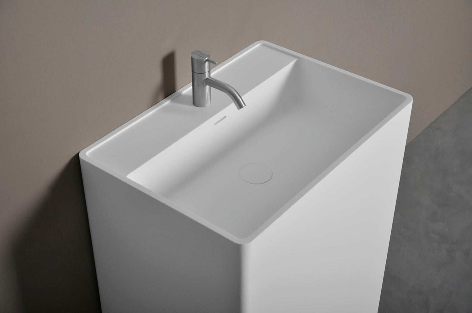 Bassano P 60-PEDESTAL WASHBASINS-訂造一體無縫洗手盆,Tailor made Washbasins,waterbasin hk, 浴室物料,浴室裝修,訂造洗手盆,浴室翻新,Bathroomware ,Bespoke bathroom,浴室配件,訂造浴室潔具,訂造浴室傢俬,香港 浴室設計 公司,best custom bathroom furniture HK, Infinite Bath