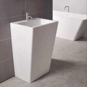 pedestal basin Salina P 55-PEDESTAL WASHBASINS-訂造一體無縫洗手盆,Tailor made Washbasins,waterbasin hk, 浴室物料,浴室裝修,訂造洗手盆,浴室翻新,Bathroomware ,Bespoke bathroom,浴室配件,訂造浴室潔具,訂造浴室傢俬,香港 浴室設計 公司,best custom bathroom furniture HK, Infinite Bath