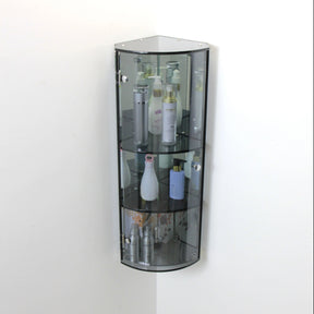 Glass Shower Corner Cabinet-Side Units-INFINITE-訂造洗手盆,浴室翻新, small size bathtubs, custom-made bathtub HK,freestanding bathtub Hong Kong, 獨立式 浴缸 香港, premium bathtub brands HK, Where to buy bathtubs in Hong Kong, best custom bathroom furniture HK, Infinite Bath, Infinite浴缸, Cloakroom,Vanities, Mirrors,Bathroom Furniture, 浴室裝修,浴室 櫃 訂造