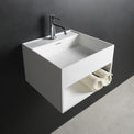 CUBE-X WM 30 w/Shelf-WALL MOUNT WASHBASINS-訂造一體無縫洗手盆,Tailor made Washbasins,waterbasin hk, 浴室物料,浴室裝修,訂造洗手盆,浴室翻新,Bathroomware ,Bespoke bathroom,浴室配件,訂造浴室潔具,訂造浴室傢俬,香港 浴室設計 公司,best custom bathroom furniture HK, Infinite Bath