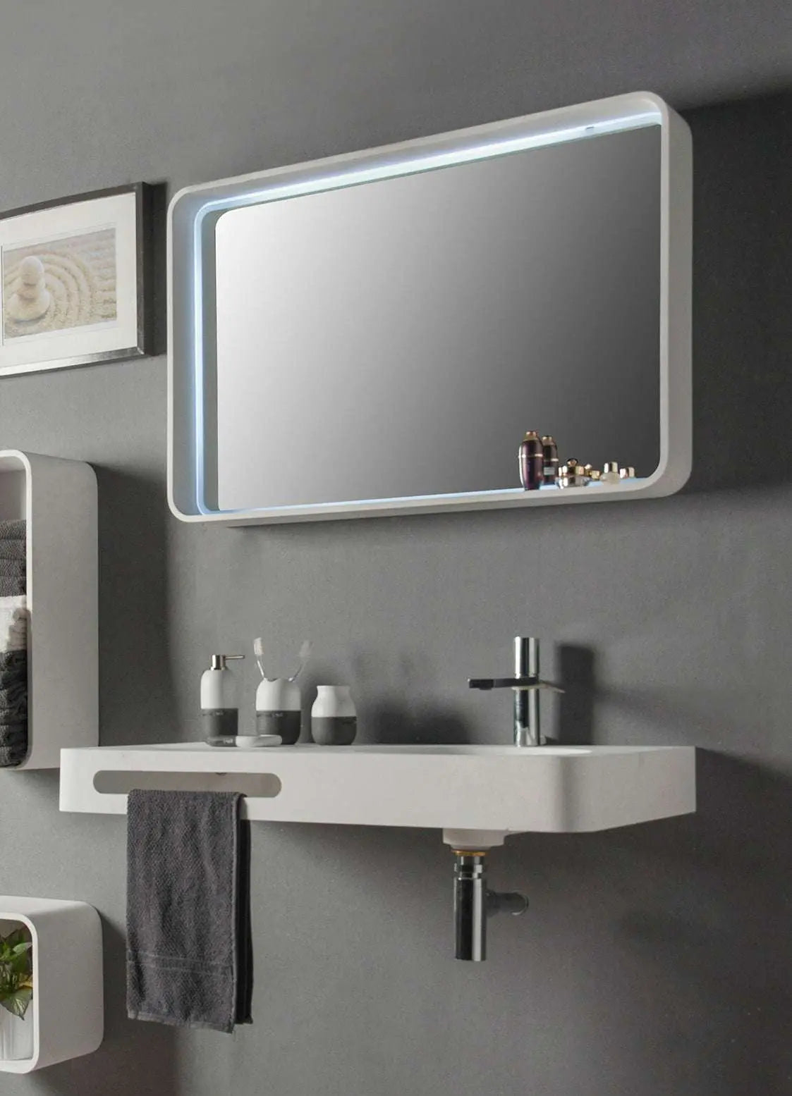 Cirque WM 90R-WALL MOUNT WASHBASINS-訂造一體無縫洗手盆,Tailor made Washbasins,waterbasin hk, 浴室物料,浴室裝修,訂造洗手盆,浴室翻新,Bathroomware ,Bespoke bathroom,浴室配件,訂造浴室潔具,訂造浴室傢俬,香港 浴室設計 公司,best custom bathroom furniture HK, Infinite Bath