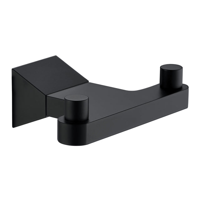 LIMA Double Robe Hooks-Robe Hooks-high-end bathtub showroom Hong Kong, Infinite Bath, Infinite Showroom, mirror cabinet,Bathtub details, Bathroom Accessories,bathroom solid surface, bathroom tailor,bathroom furniture, 浴室物料,浴室配件,浴缸香港, Bathroomware ,Bespoke bathroom,洗手盤 訂造,Cloakroom,Vanities, Mirrors,Bathroom Furniture, 浴室裝修,浴室 櫃 訂造